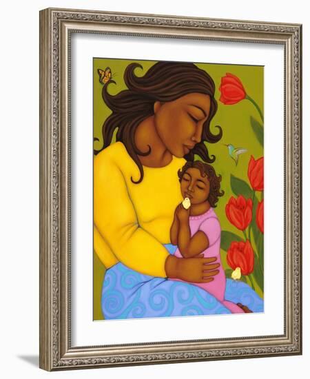 Mother and Child-Tamara Adams-Framed Art Print