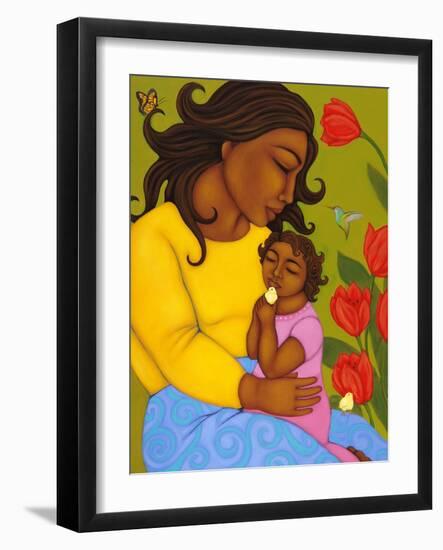 Mother and Child-Tamara Adams-Framed Art Print