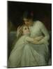 Mother and Child-Emile Munier-Mounted Giclee Print