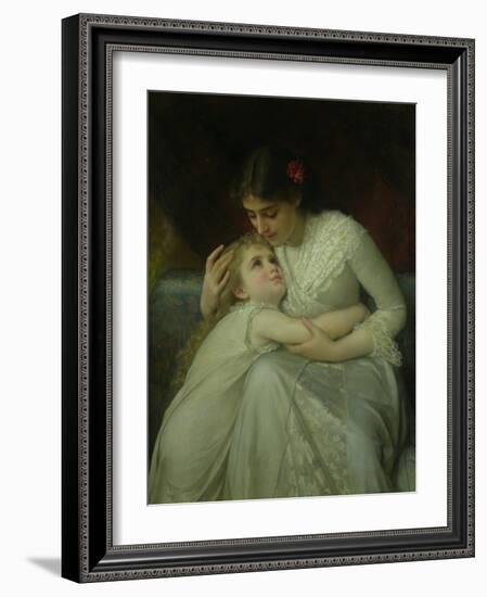 Mother and Child-Emile Munier-Framed Giclee Print