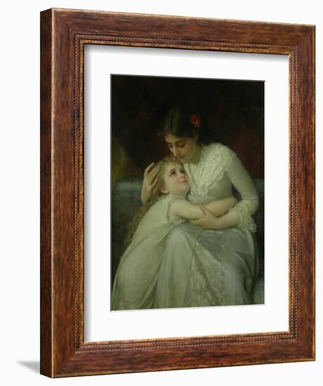 Mother and Child-Emile Munier-Framed Giclee Print