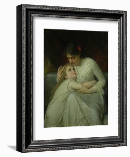 Mother and Child-Emile Munier-Framed Giclee Print