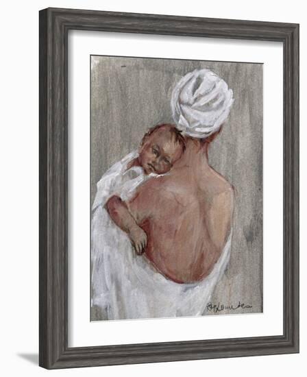 Mother and Child-Rosemary Lowndes-Framed Giclee Print