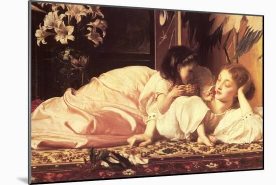 Mother and Child-Frederick Leighton-Mounted Art Print