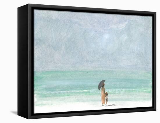 Mother and Child-Lincoln Seligman-Framed Premier Image Canvas