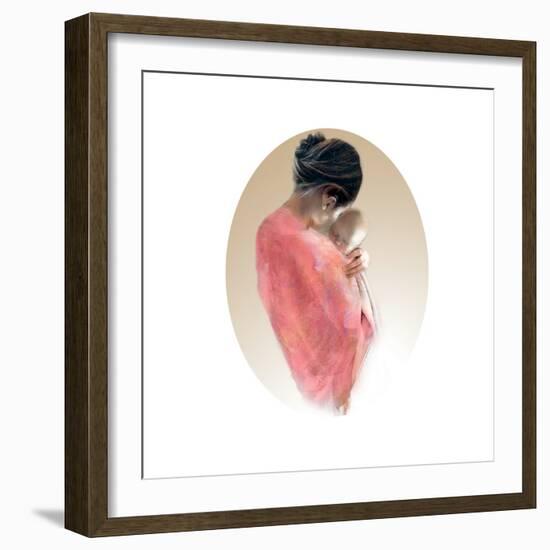 Mother and Child-Nancy Tillman-Framed Art Print