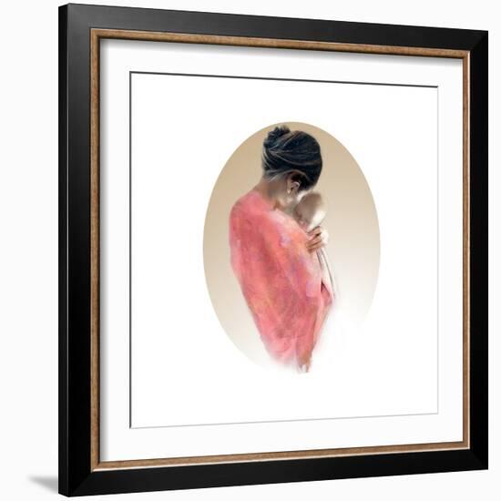 Mother and Child-Nancy Tillman-Framed Art Print