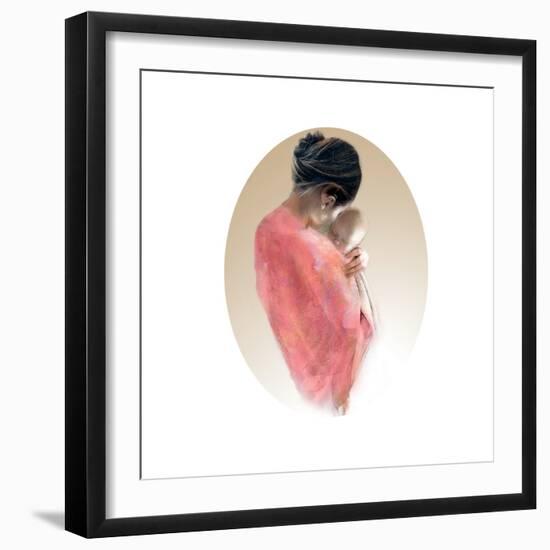 Mother and Child-Nancy Tillman-Framed Art Print