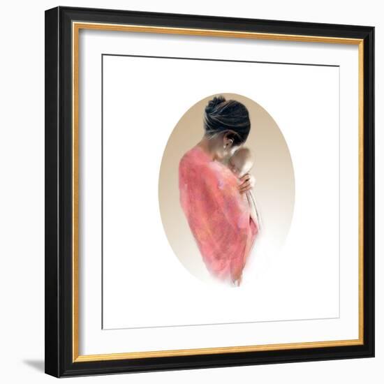 Mother and Child-Nancy Tillman-Framed Art Print