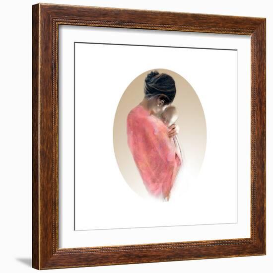 Mother and Child-Nancy Tillman-Framed Premium Giclee Print