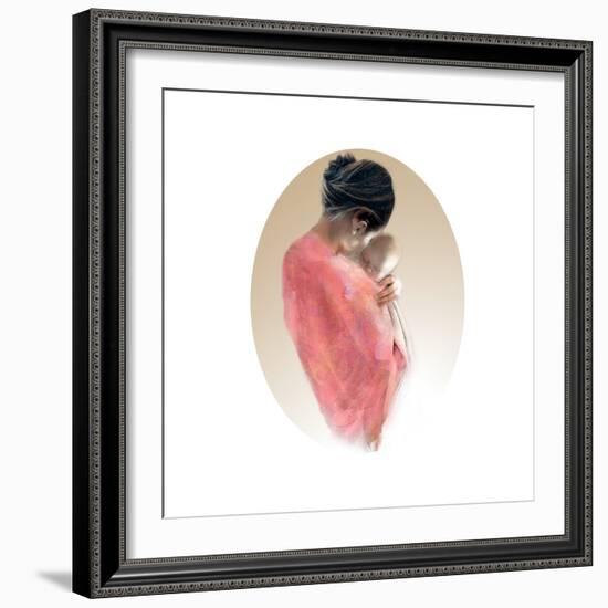 Mother and Child-Nancy Tillman-Framed Premium Giclee Print