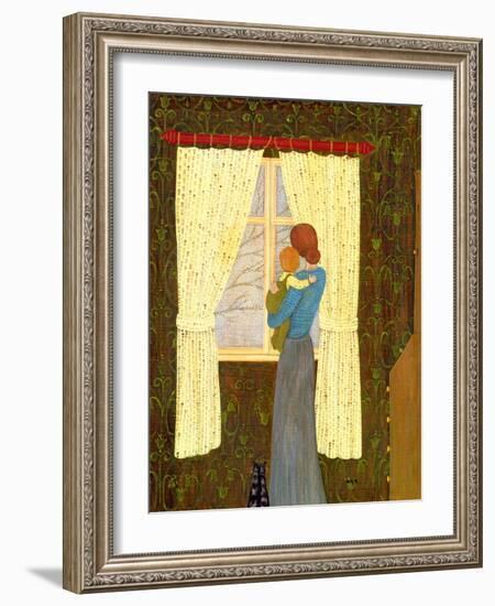 Mother and Child-Ditz-Framed Giclee Print