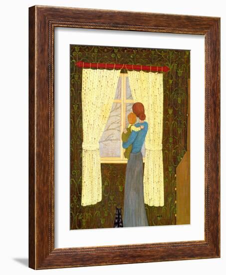 Mother and Child-Ditz-Framed Giclee Print