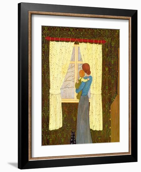 Mother and Child-Ditz-Framed Giclee Print