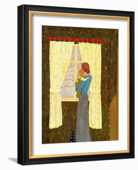 Mother and Child-Ditz-Framed Giclee Print