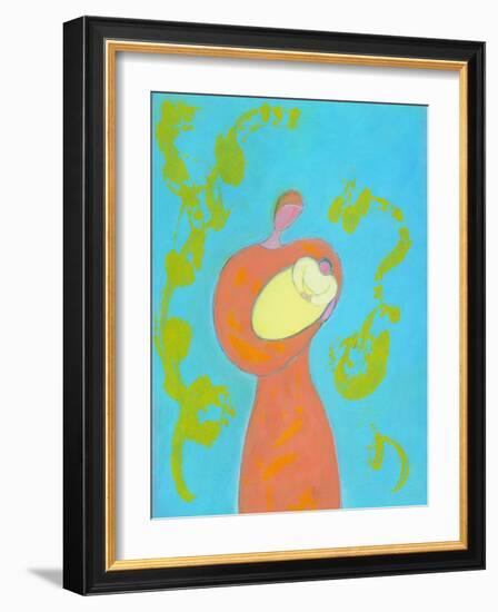 Mother and Child-Marie Bertrand-Framed Giclee Print