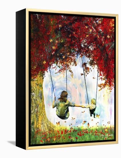 Mother And Child-Ata Alishahi-Framed Premier Image Canvas