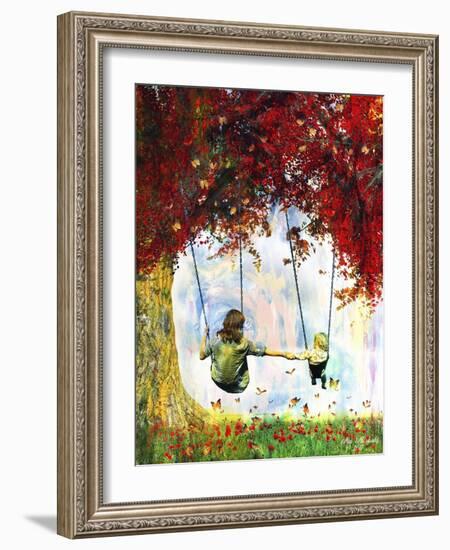 Mother And Child-Ata Alishahi-Framed Giclee Print