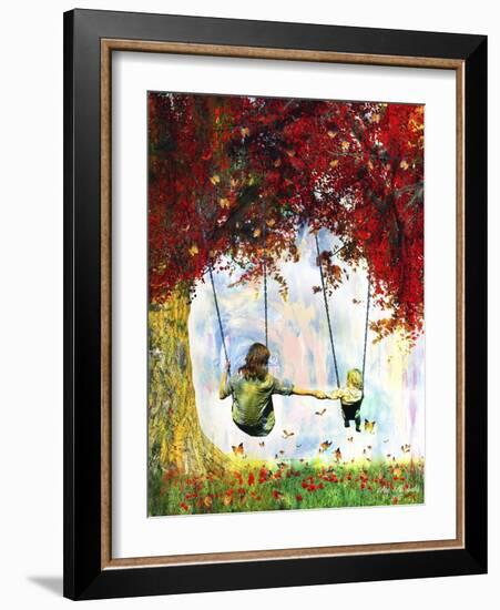 Mother And Child-Ata Alishahi-Framed Giclee Print