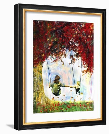 Mother And Child-Ata Alishahi-Framed Giclee Print