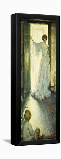 Mother and Child-Philip Leslie Hale-Framed Premier Image Canvas