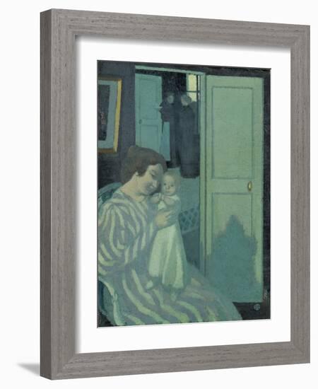 Mother and Child-Maurice Denis-Framed Giclee Print