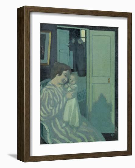 Mother and Child-Maurice Denis-Framed Giclee Print