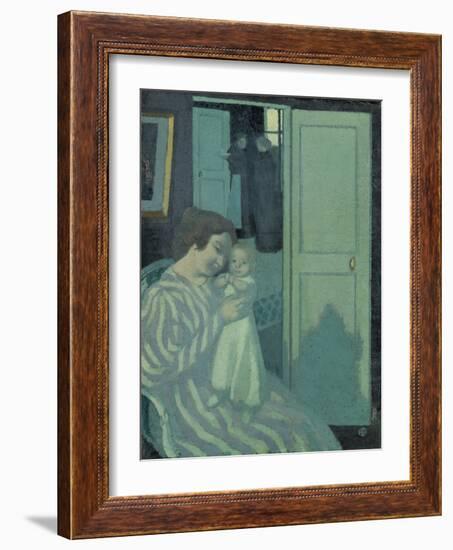 Mother and Child-Maurice Denis-Framed Giclee Print