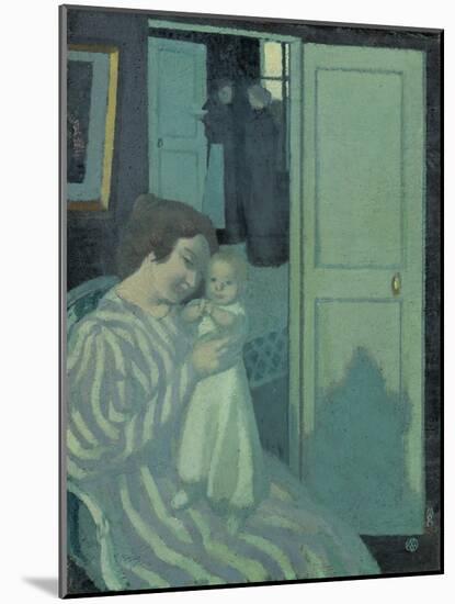 Mother and Child-Maurice Denis-Mounted Giclee Print