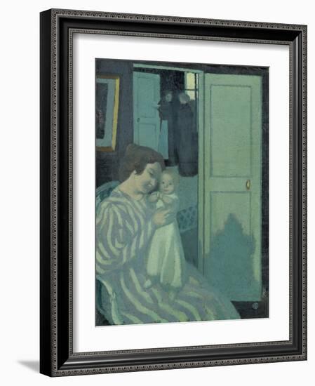 Mother and Child-Maurice Denis-Framed Giclee Print