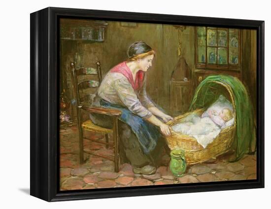 Mother and Child-Cornelis de Vos-Framed Premier Image Canvas