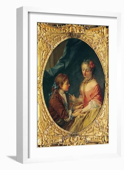 Mother and Child-Francois Boucher-Framed Giclee Print