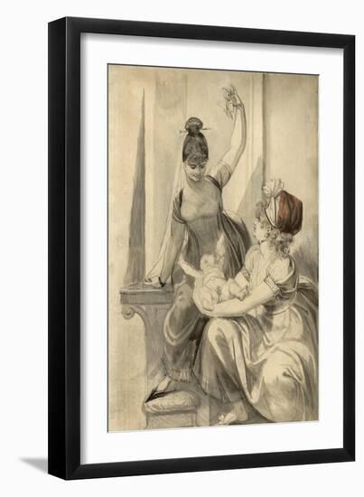 Mother and Her Family in the Country, 1806-1807-Henry Fuseli-Framed Giclee Print