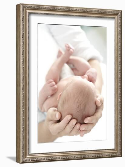 Mother And Newborn Baby Boy-Ruth Jenkinson-Framed Photographic Print