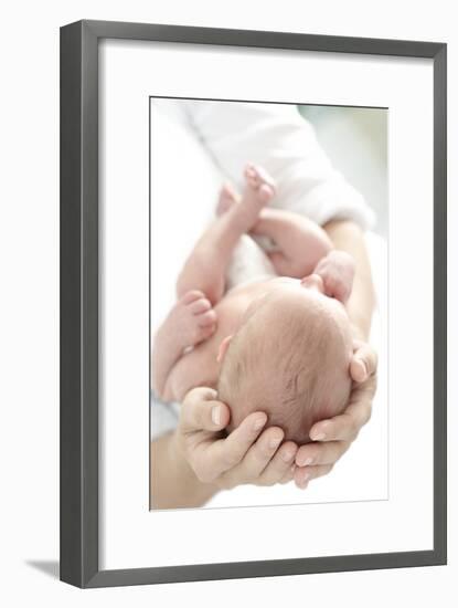 Mother And Newborn Baby Boy-Ruth Jenkinson-Framed Photographic Print