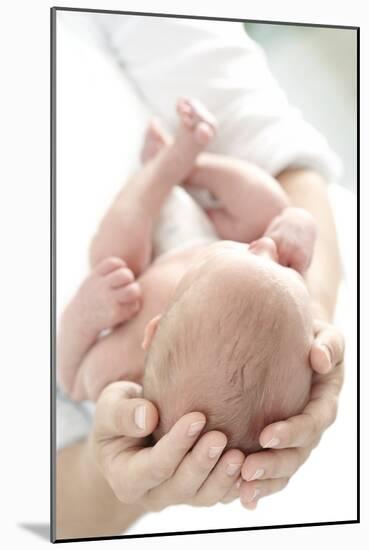 Mother And Newborn Baby Boy-Ruth Jenkinson-Mounted Photographic Print