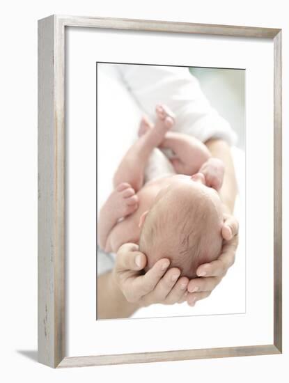 Mother And Newborn Baby Boy-Ruth Jenkinson-Framed Photographic Print