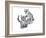 Mother and Son (Arabian Leopards), 2008-Mark Adlington-Framed Giclee Print