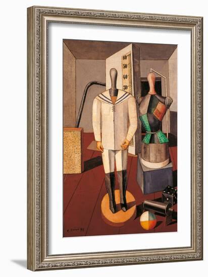 Mother and Son-Carlo Carr-Framed Giclee Print