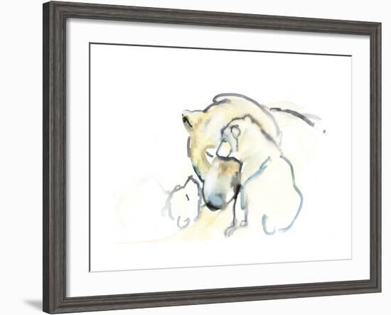 Mother and Twins, 2015-Mark Adlington-Framed Giclee Print