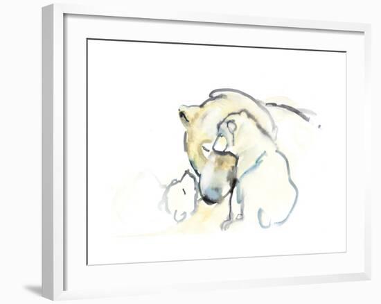 Mother and Twins, 2015-Mark Adlington-Framed Giclee Print