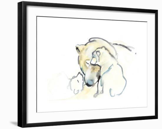 Mother and Twins, 2015-Mark Adlington-Framed Giclee Print