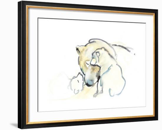 Mother and Twins, 2015-Mark Adlington-Framed Giclee Print