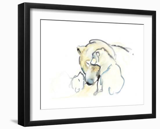 Mother and Twins, 2015-Mark Adlington-Framed Giclee Print