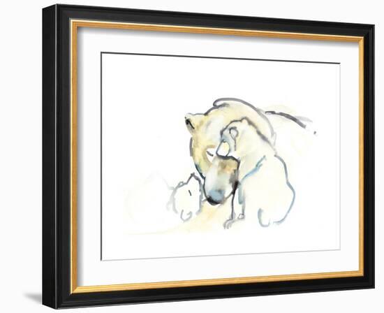 Mother and Twins, 2015-Mark Adlington-Framed Giclee Print