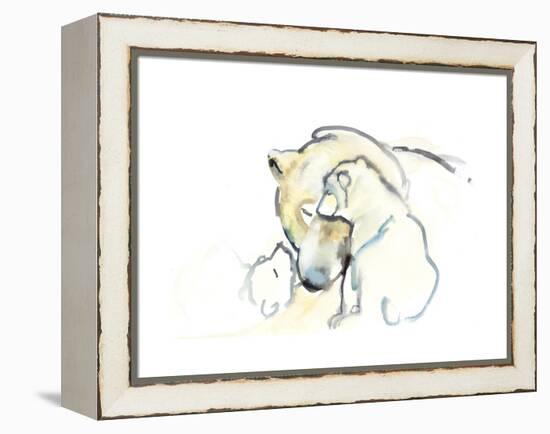 Mother and Twins, 2015-Mark Adlington-Framed Premier Image Canvas