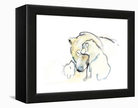 Mother and Twins, 2015-Mark Adlington-Framed Premier Image Canvas