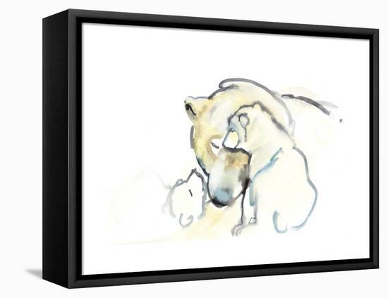 Mother and Twins, 2015-Mark Adlington-Framed Premier Image Canvas