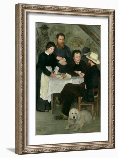 Mother Anthony's Tavern, 1866-Pierre-Auguste Renoir-Framed Giclee Print