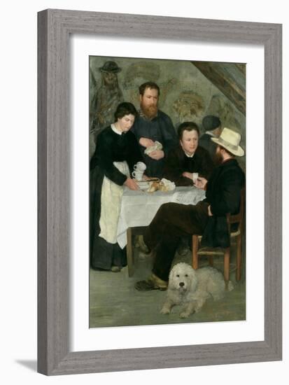 Mother Anthony's Tavern, 1866-Pierre-Auguste Renoir-Framed Giclee Print